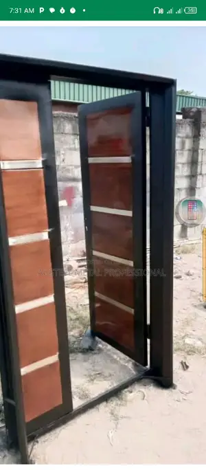 Professional Security Iron Door Design