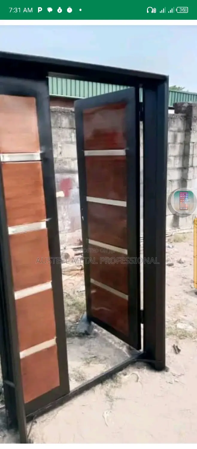 Professional Security Iron Door Design