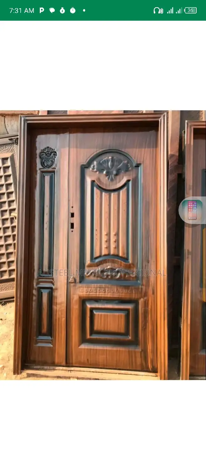 Professional Security Iron Door Design
