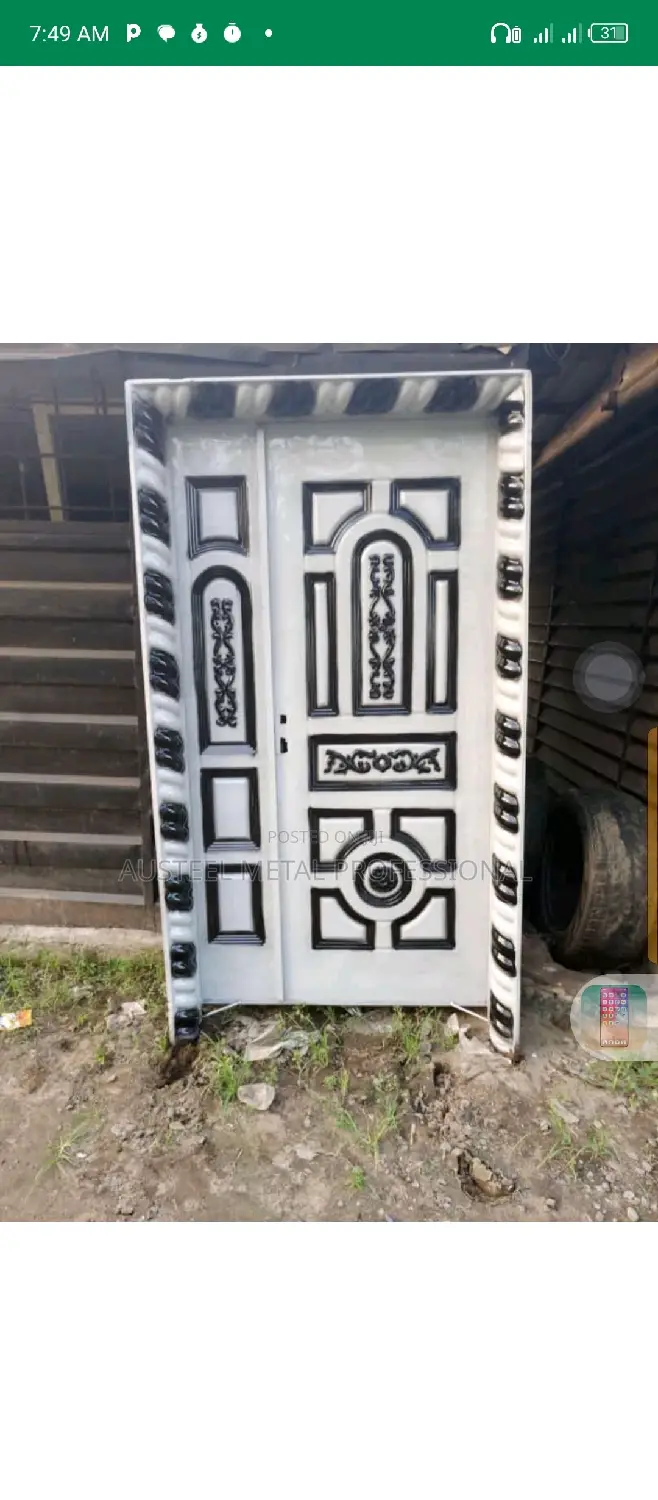 Professional Security Iron Door Design