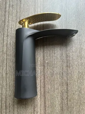 Black Basin Mixer Taps Original