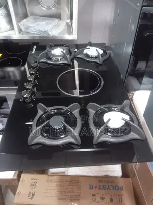 4 Burner 1 Electric Coker