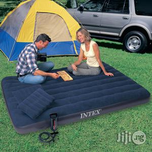 Intex Downy Inflatable Beds Set, Queen
