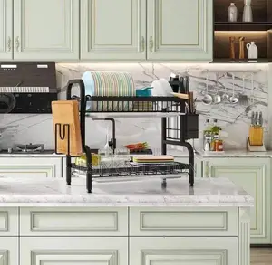 Luxury 2 or 3 Layer Tier Dish Drainer Plate Rack