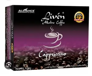 Photo - Liven Alkaline Coffee Cappuccino