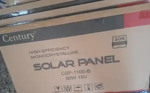 Century 50WATTS Monocrystalline Solar Panel