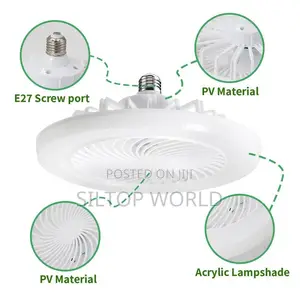 Ceiling Light Fan With Remote Control