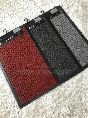 Rectangular Style Door Mats Rubber Back