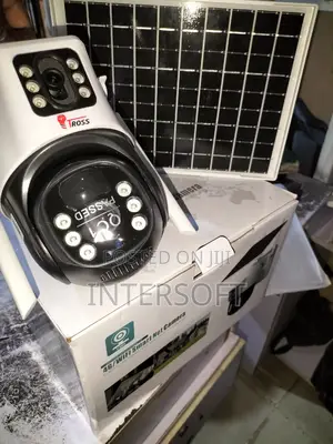 V380pro Solar PTZ 4g Dual Lens Camera