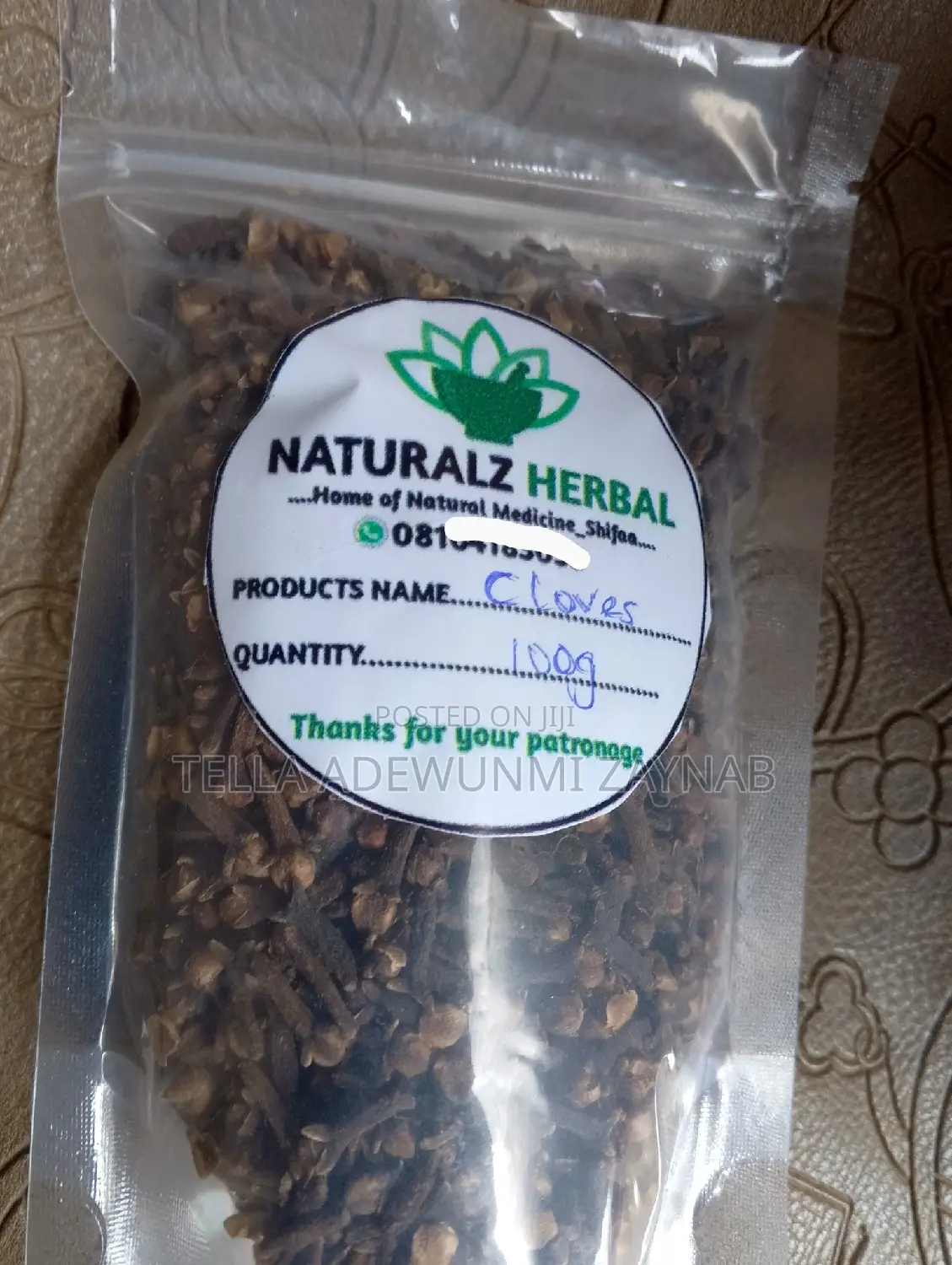 Organic Cloves Seed (100g)