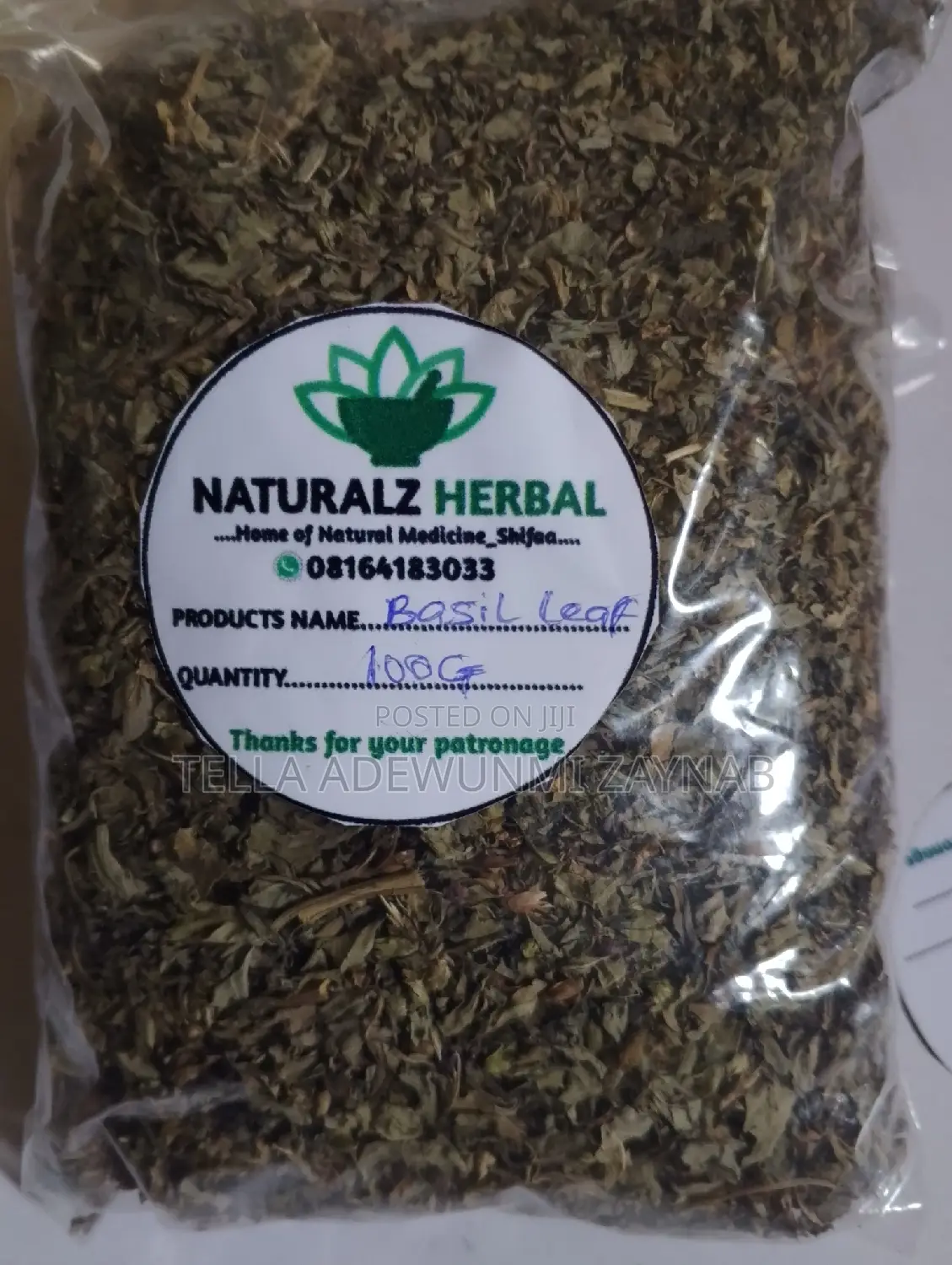 Basil Leaf (100g)