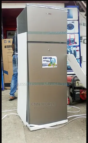 Original Bruhm Standing Double Door 205l Fridge Fast Cooling