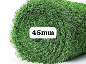 Green Artificial Synthetic Grass Carpet- Measured in Meter