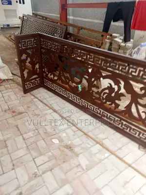 Balcony. Rail Laser Cut 