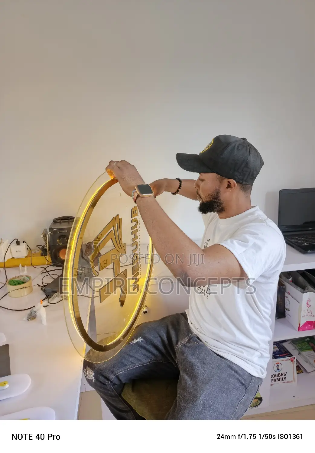 3d Logo Signage With Led Light