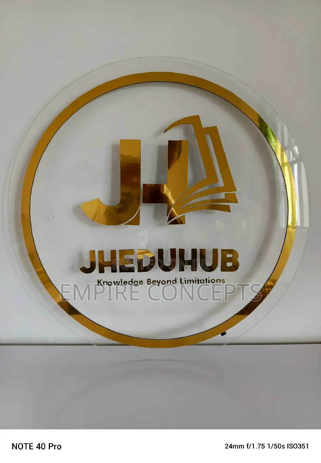 3d Logo Signage With Led Light