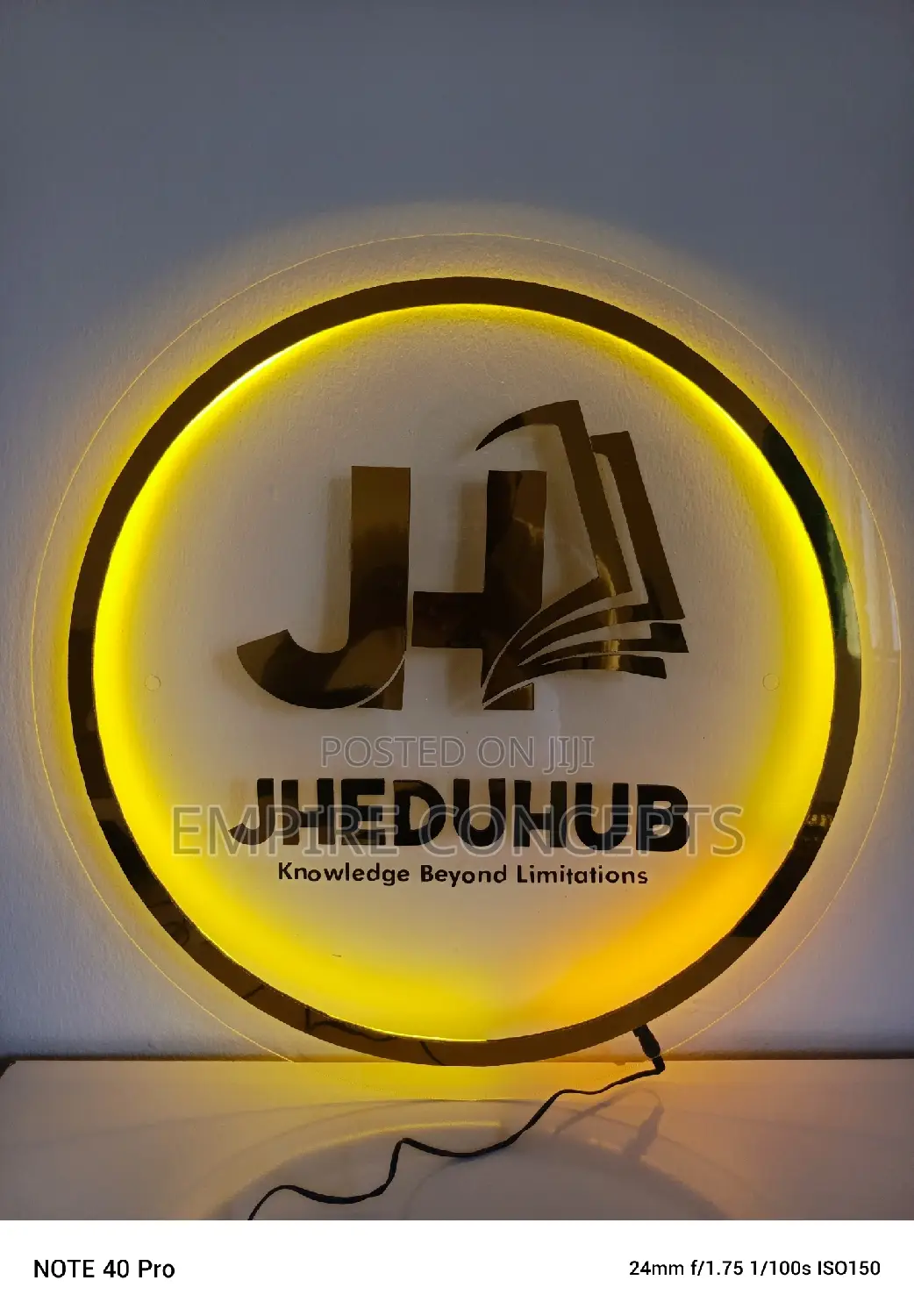 3d Logo Signage With Led Light