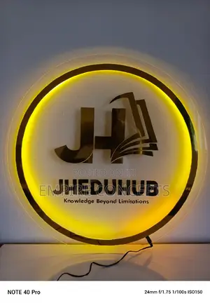 3d Logo Signage With Led Light