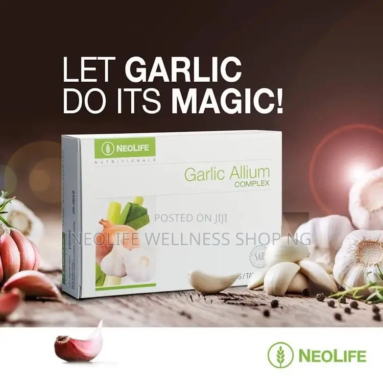 Garlic Allium - Support Heart Health, Immune Function and Odor Control