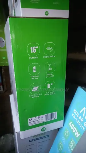 16inches Rechargeable Table Fan for Homes/ Offices/ Bars