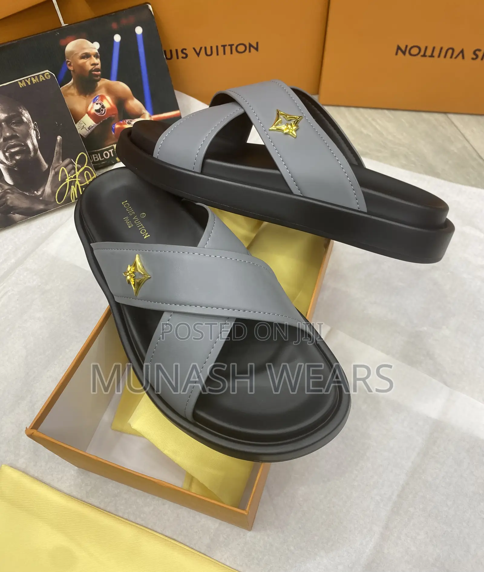 Louis Vuitton Leather Monogram