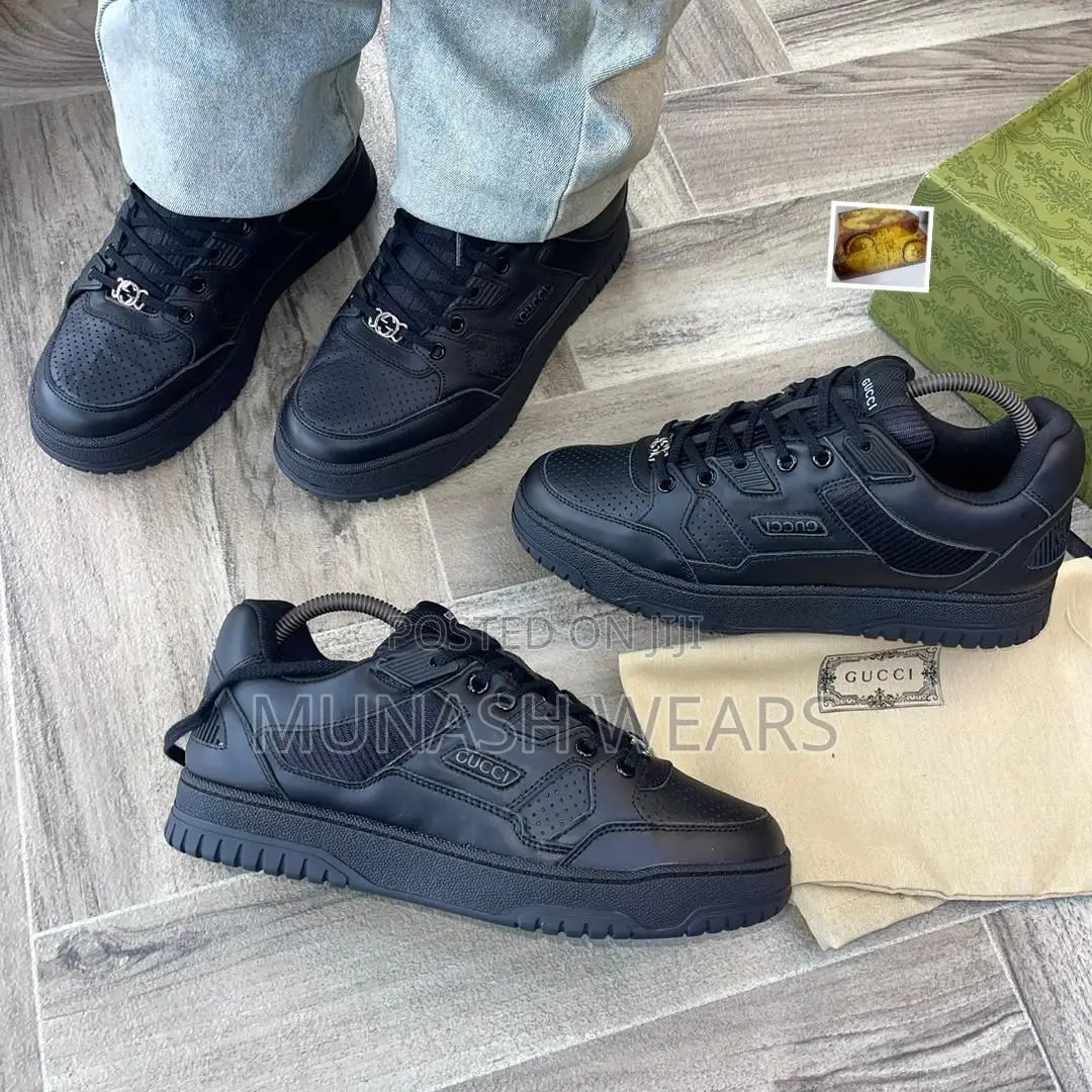 Gucci Leather Sneakers