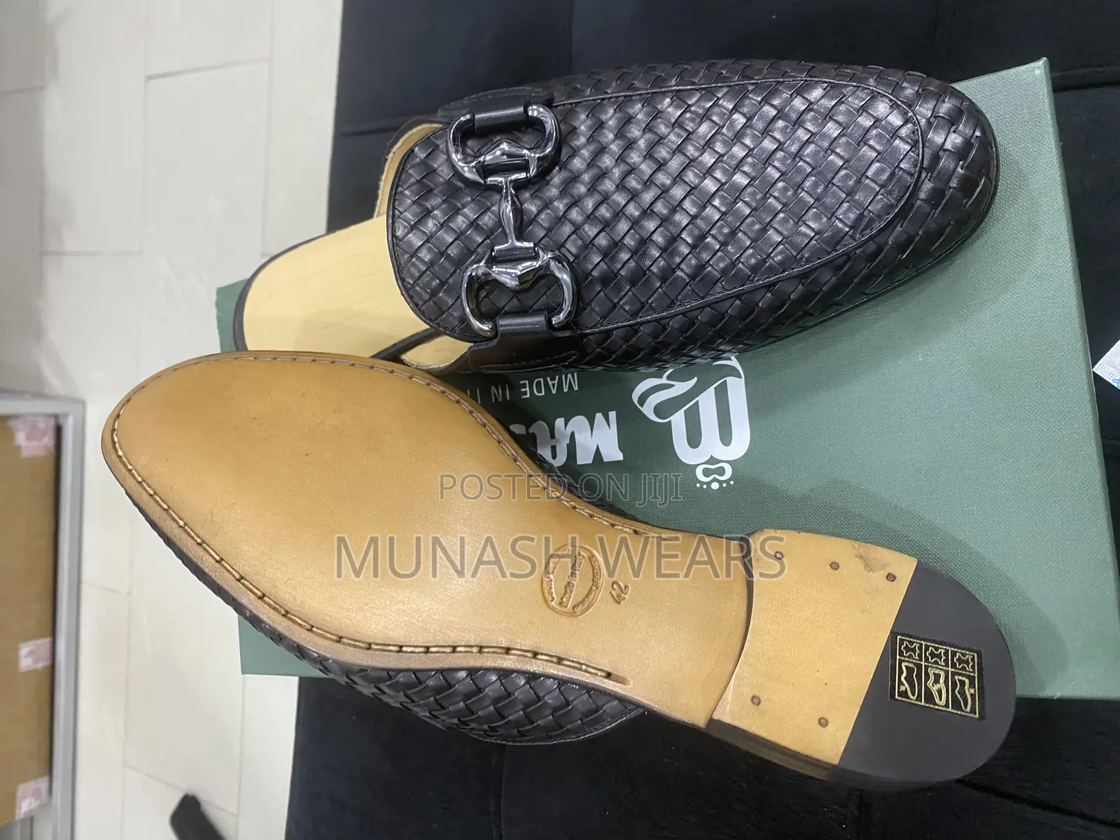 Original Italian Mastro Half Shoe