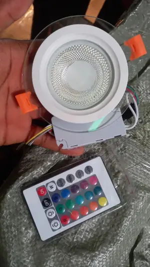 Pop Ceiling Light 6w Multiple Colour With Remote for Homes