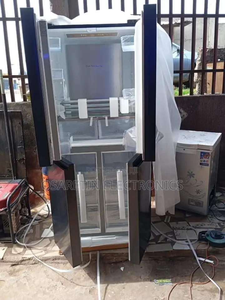 Hisense Four Door Side by Side Refrigerator