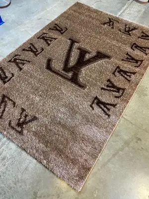 VIP Designers Turkey Center Rug- 4by6ft, 5by7ft, 7by10ft
