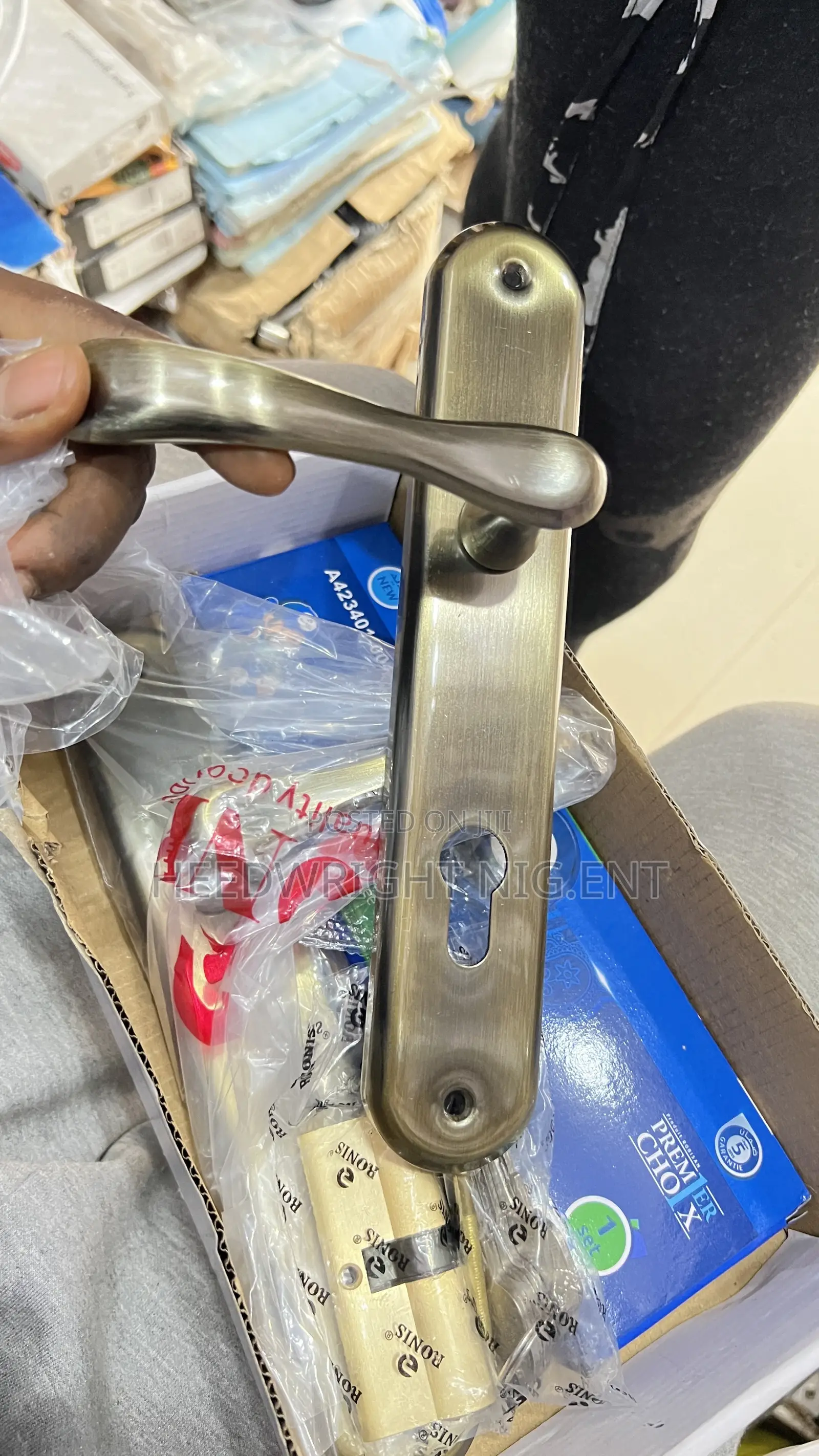 Brass Key Security Door Lock
