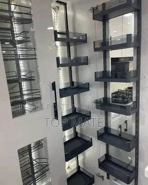 Kitchen Pantry With Complete Accessories 01
