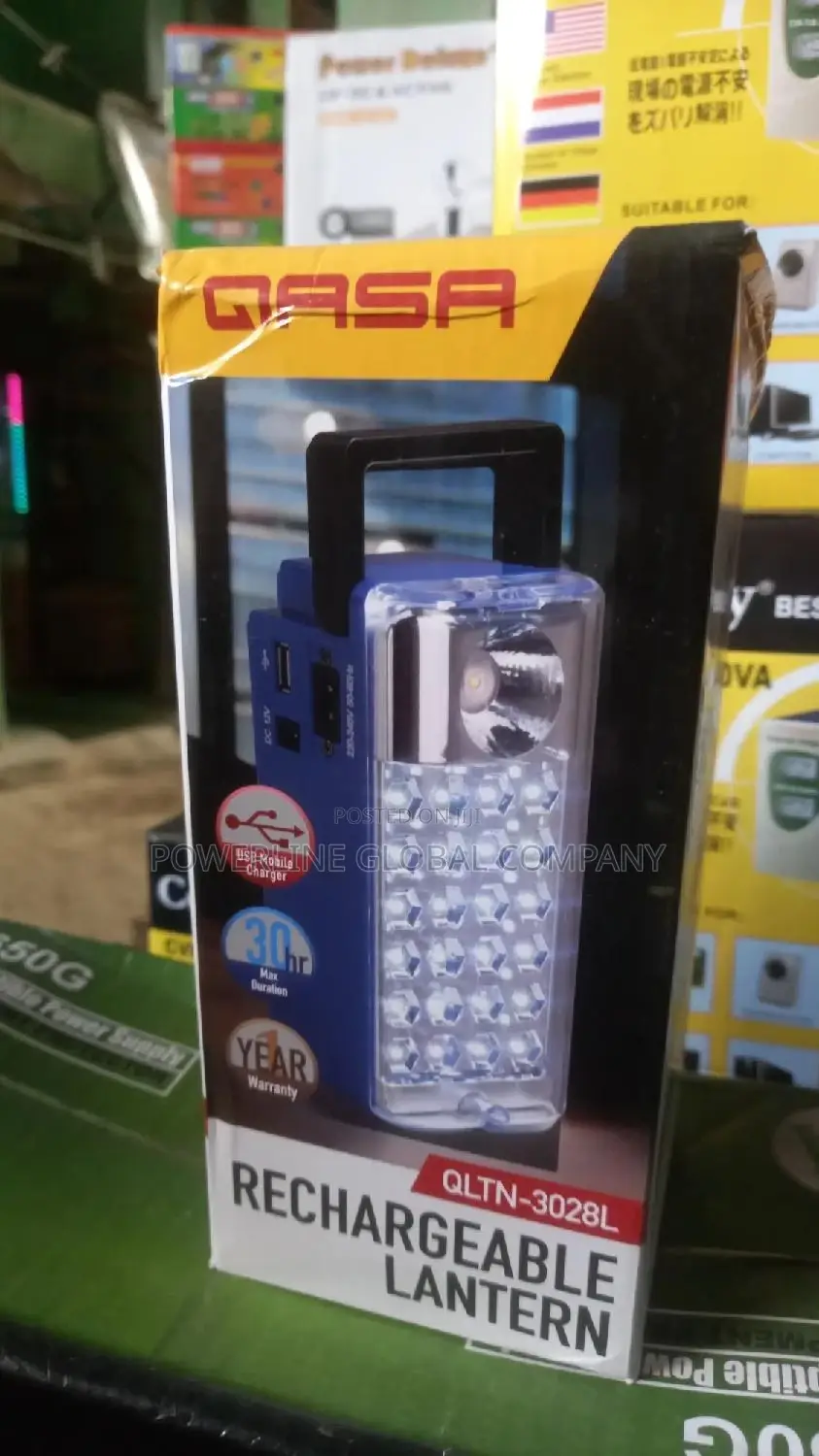 Rechargeable Lampeter With Radio for Homes/ Offices