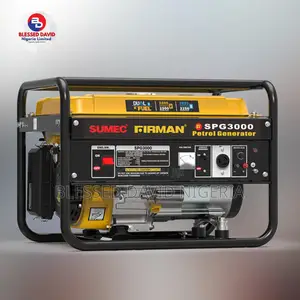 Sumec Firman Spg3000 Dual Fuel, 3.2kva Manual Generator