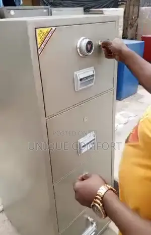 Imported Executive 4 Layers Fireproof Save Cabinet