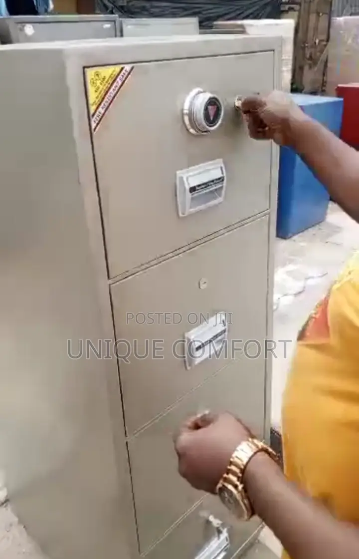 Imported Executive 4 Layers Fireproof Save Cabinet