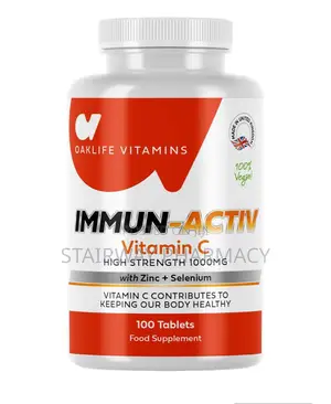 Immun Aktiv Vitamin C With Zinc And Selenium X 100 Tabs