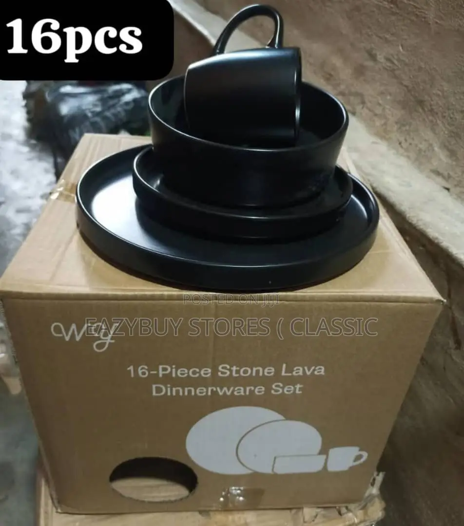 16pcs Stone Lave Dinnerware Set