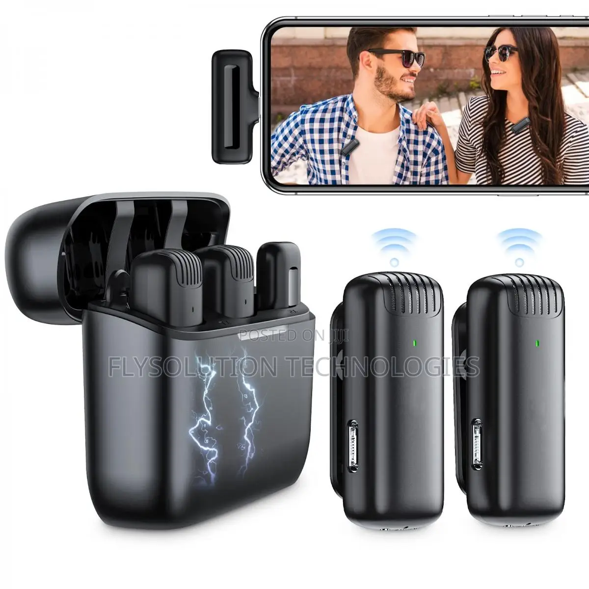 J13 iPhone Double Wireless Microphone