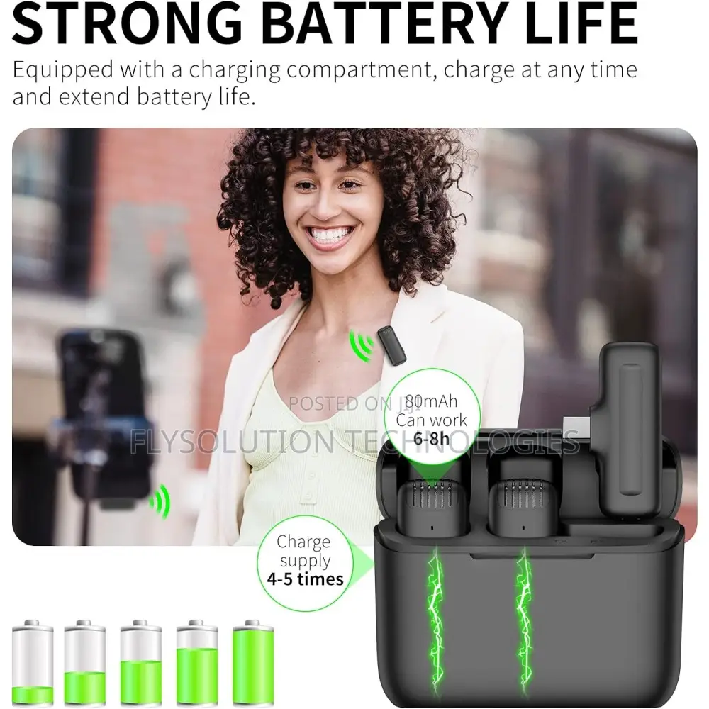 J13 iPhone Double Wireless Microphone
