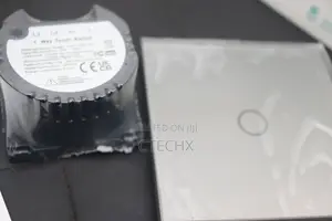 BSEED Touch Light Switch Glass Panel 1 Gang Light Switch