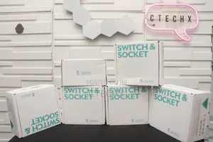 BSEED Touch Light Switch Glass Panel 1 Gang Light Switch