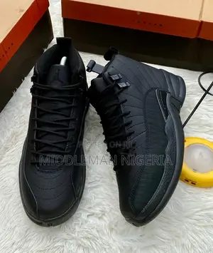 Air Jordan Retro 12 Black Mamba Sneakers