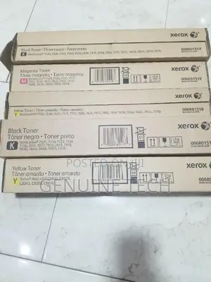Xerox 7525 Toner B/C/Y/M