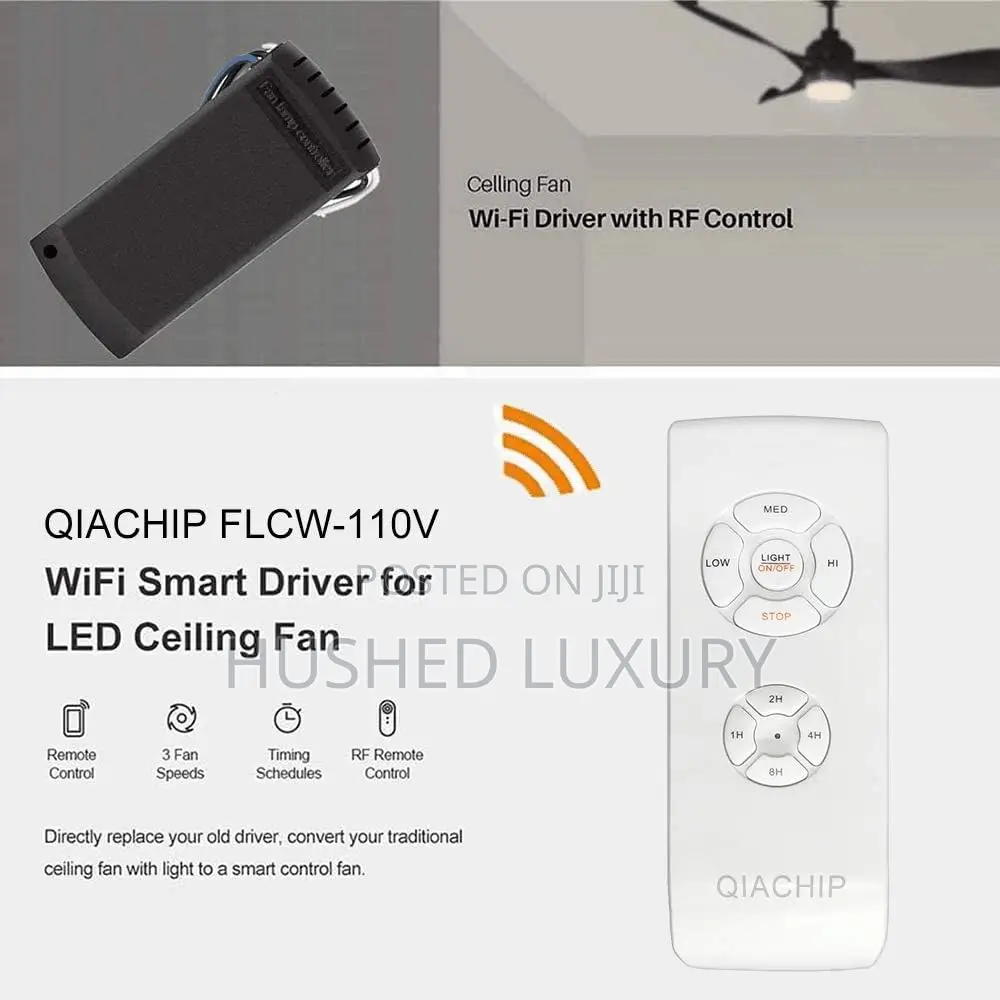 Smart Home Wifi and Remote Controller for Ceiling Fan