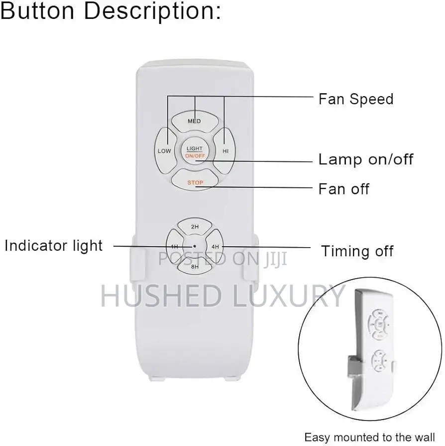 Smart Home Wifi and Remote Controller for Ceiling Fan