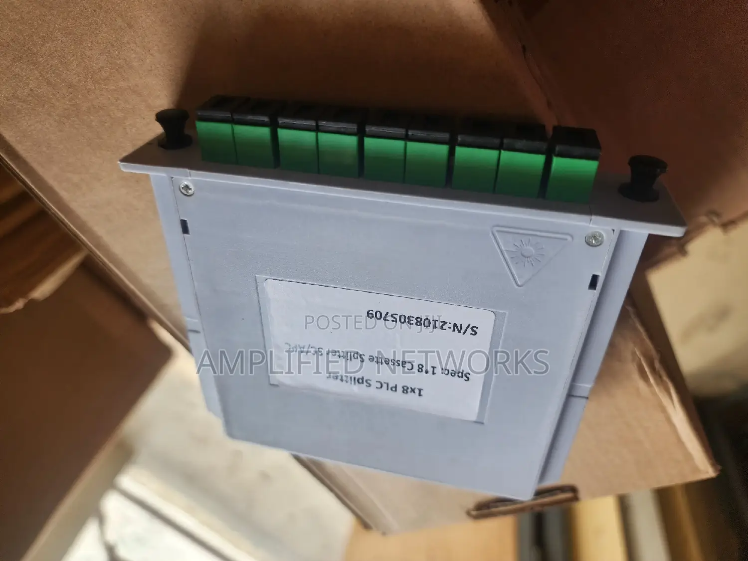 1x8 Sc Apc Splitter Cassette Type