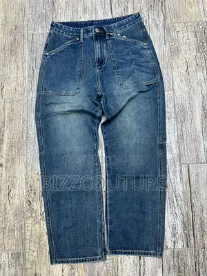 Original PREMIUM LUXURY BAGGY JEANS Available in Store