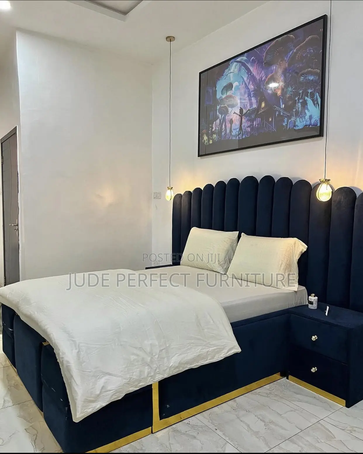 Quality Padded Bed Frame