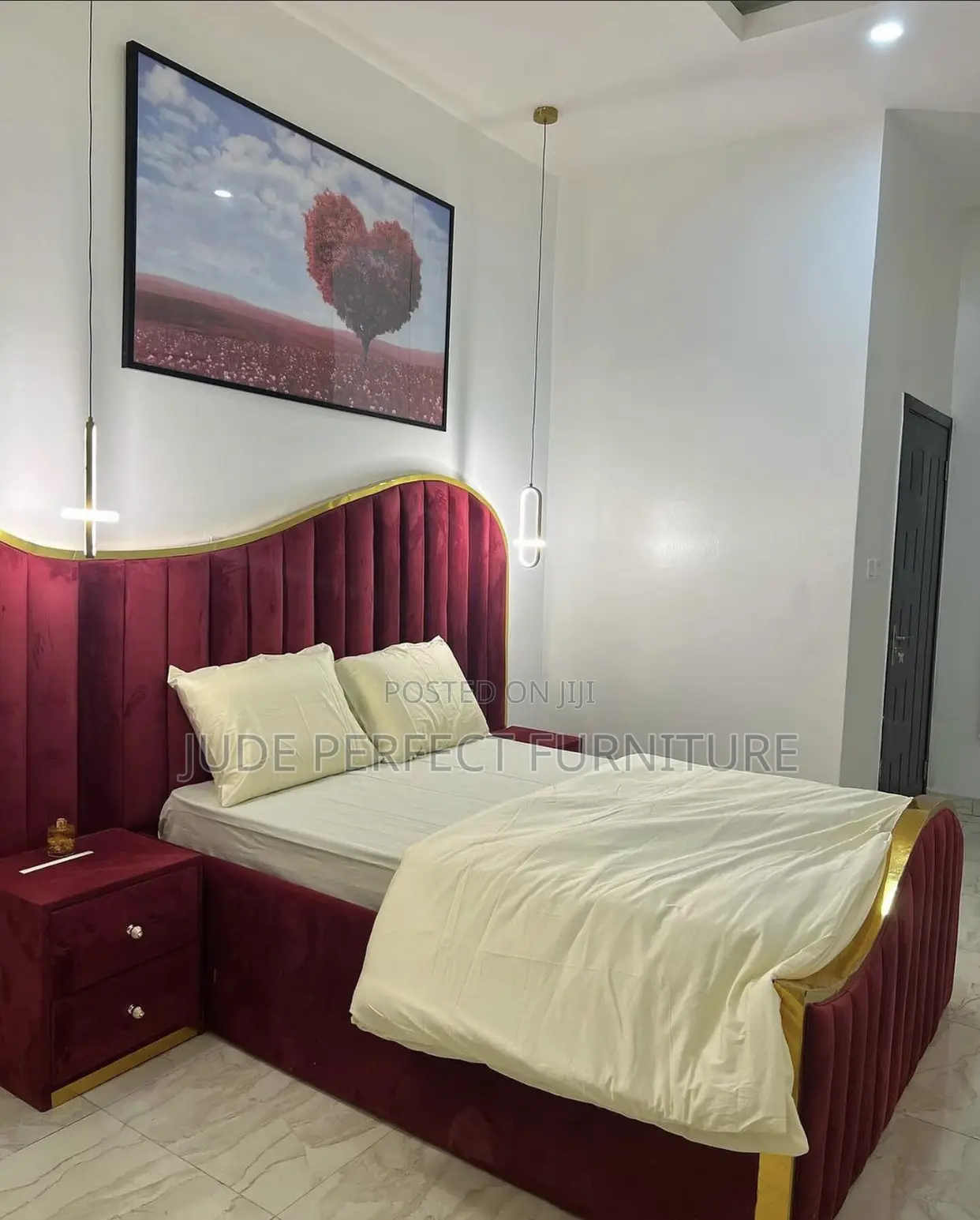 Quality Padded Bed Frame
